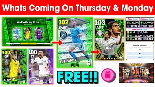 What Is Coming On Thursday & Next Monday In eFootball 2024 Mobile !! Upcoming Potw & Free Coins 🔔🤩