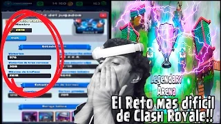 SUSCRIPTOR ME DEJA SU CUENTA Y SE LA SUBO A ARENA LEGENDARIA!!! | Clash Royale[WithZack]