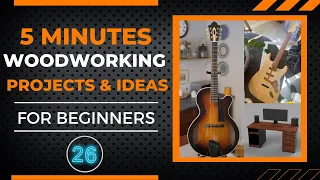 Best Woodworking Projects & Plans, Amazing Woodworks for Beginners Ep26  #woodworking #woodworking