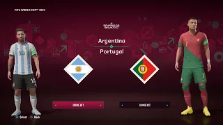 FIFA 23 - Argentina Vs Portugal - FIFA World Cup 2022 Qatar | Final | PS5™ [4K ]