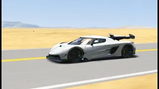 Koenigsegg Jesko  Top Speed  515km  @ Sorrow County