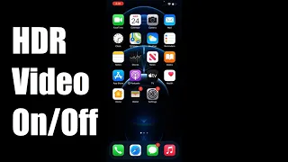 iPhone 12 How to Turn On/Off HDR Dolby Vision Video