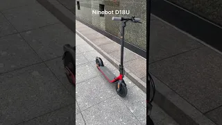 Электросамокат Ninebot Kickscooter D18U. Обзор