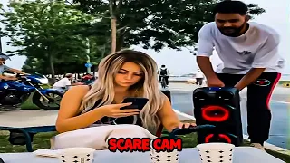 BEST SCARE CAM Priceless Reactions 2023😂#130 | Impossible Not To Laugh🤣🤣 | TikTok Funny World |