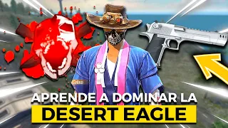 COMO DOMINAR LA DESERT EAGLE EN FREE FIRE (Levanta la mira fácil y rápido con Desert Eagle)