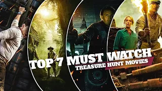 TOP 7 TREASURE HUNT MOVIES!!!!!🤯🤯