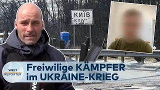 US-amerikanische FREIWILLIGE kämpfen in Irpin | KRIEG in der UKRAINE