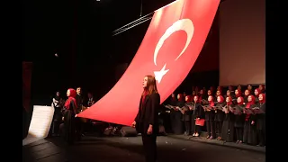 Okulumuz İcrasıyla 12 Mart İstiklal Marşı'nın Kabulü ve M.Akif Ersoy'u Anma Resmî İl Programı