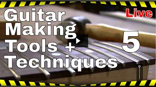 Guitar Making Techniques: Basic  Sharpening - How to Sharpen a Chisel