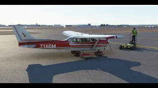 MSFS 2020 KBFL to KMHV (Flight Following) w/Pilot Edge CAT VI