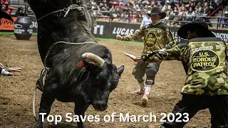 These Bullfighters are TOUGH | Top Saves March 2023