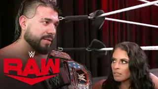 Zelina Vega threatens Sarah Schreiber: Raw Exclusive, March 16, 2020