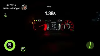 12.69 Draggy pull TLX type S bone stock with Jb4 tune