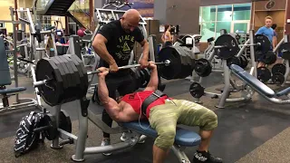 Brad Castleberry - 675LB Bench Press