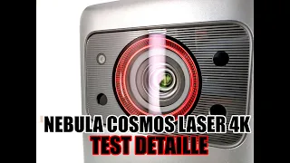 Nebula Cosmos Laser 4k projecteur Android TV test/avis:  image, son, gaming, conso, luminosité,..