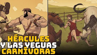 Hércules contra las Yeguas Carnívoras de Diomedes - Mitología Griega- Los 12 Trabajos de Hércules #8