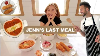 Making Jenn's Last Ever Meal | Kimchi-Jjigae | Mac & Cheese | Ramen