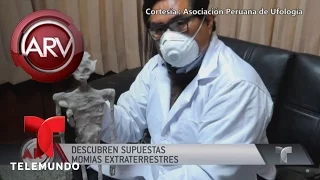 Hallan supuestas momias extraterrestres en Perú | Al Rojo Vivo | Telemundo