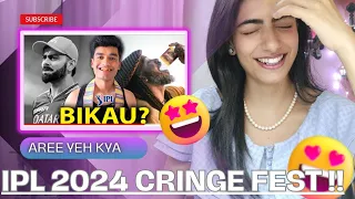 @SlayyPointOfficial The CRINGE Side Of IPL 2024 Reaction