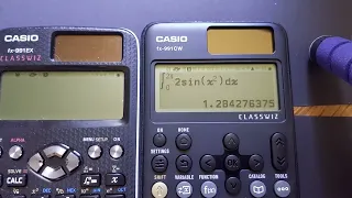 Quick Speed Comparison: Casio fx-991 EX Classwiz vs Casio fx-991CW