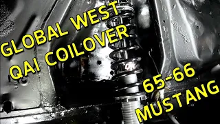 Global West Coilover - 1965-1966 Mustang Front Suspension - Pt2 - Coilover Assembly