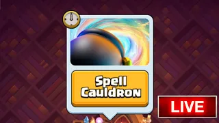 Spell Cauldron Event With 3 Elixir Cost Deck || Best Deck for event