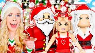 I GOT ADOPTED BY SANTA IN BROOKHAVEN! (ROBLOX BROOKHAVEN RP)