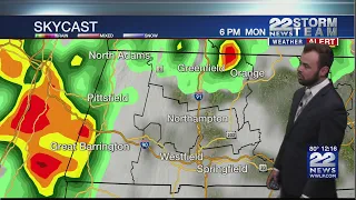 Weather Alert: Chance for strong to severe storms Monday