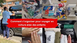 Préparer son voyage en voiture avec des enfants:que prendre/organisation/préparatifs...