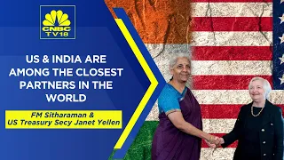 CNBC TV18 LIVE | G20 Finance Ministers Meeting: Nirmala Sitharaman Holds Talks With Janet Yellen