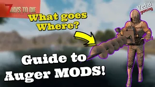 7 Days to Die | Guide to Auger Mods!  @Vedui42 ✔️