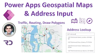 PowerApps Geospatial features - Map & Address Input