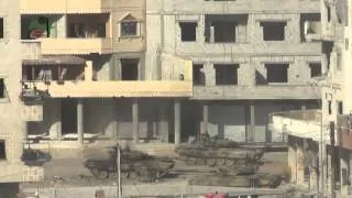 сирия, уничтожение правительсвеного танка РПГ