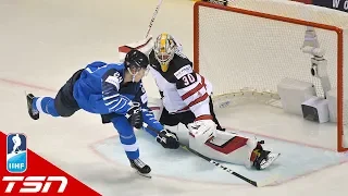 Projected #2 Overall Pick Kaapo Kakko Scores Beautiful Breakaway Goal Against Canada