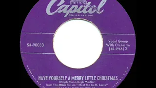 1949 Margaret Whiting - Have Yourself A Merry Little Christmas