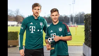 Deutscher Fußball Botschafter 2020 Ehrenpreis - Danksagung von Joshua Kimmich & Leon Goretzka