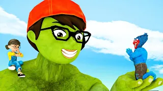 Nick Hulk Teach Huggy Wuggy A Lesson - Scary Teacher 3D Nick & Tani Cartoon Happy Ending Ep.16