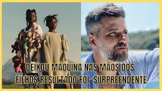 Bruno Gagliasso Coloca Máquina Nas Mãos De Seus Filhos e Resultado Foi Surpreendente. famosos hoje