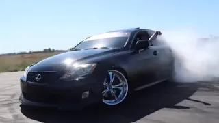 How to do donuts in a lexus is250!