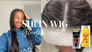 SHEIN WIG REVIEW!! I bought a glueless wig on shein, is it worth the money??!