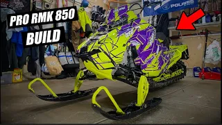 PRO RMK 850 BUILD: This Sled is INSANE!