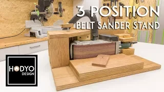 3 Position Belt Sander Stand