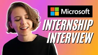 How I landed my first internship at Microsoft | Software Engineer