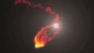 Black Hole Meltdown in the Galactic Center