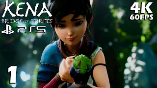 Kena: Bridge of Spirits Gameplay Walkthrough Part 1 (PS5 4K 60FPS) - No commentary