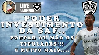 LIVE ALVINEGRA RAIZ - O PODER DE INVESTIMENTO DA SAF/ POUPAR DOMINGO? E MUITO MAIS..