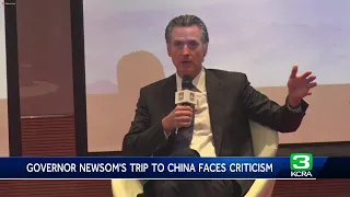 Gavin Newsom says California, China will be partners on climate change