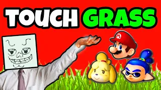 How Fast Can You TOUCH GRASS In EVERY NINTENDO FRANCHISE? *100 SUB SPECIAL*