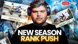 🇮🇳 FINALLY NEW SEASON CONQUEROR RANK PUSH BEGINS | BGMI 3.2 UPDATE  😎 | BGMI LIVE | HYDRA MASTIZONE