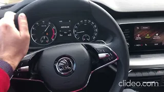 Абсолютно новая ŠKODA OCTAVIA A8 - Launch control